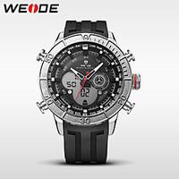WEIDE Men\'s Sport Watch Fashion Watch Digital Watch Wrist watch Quartz DigitalCalendar Water Resistant / Water Proof Dual Time Zones Band Material