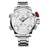 WEIDE Men\'s Watch Dress Watch Multi-Function Dual Time Zones Waterproof Cool Watch Unique Watch Fashion Watch