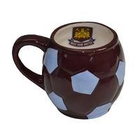 west ham ball base mug