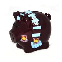 west ham small scarf piggy bank