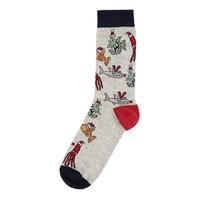 Weird Fish Eldora Xmas Artist Sock Artichoke Size 7-11