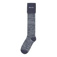 Weird Fish Skagen Boot Socks Cadet Blue Size 7-11