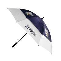 west bromwich albion fc golf umbrella double canopy