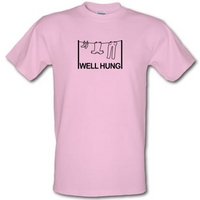 well hung male t shirt