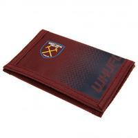 west ham united fc nylon wallet