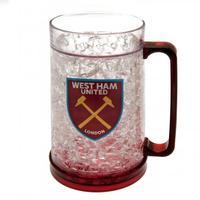 west ham united fc plastic freezer tankard