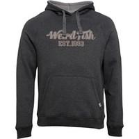 weird fish mens rovern hoody washed black