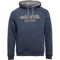 weird fish mens rovern hoody moonlight blue