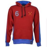 West Ham- Thames Iron Works Number 6 Retro Hoodie