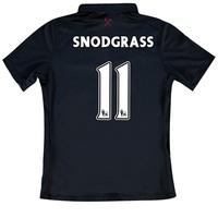 West Ham United Third Shirt 2016-17 - Kids with Snodgrass 11 printing, Black