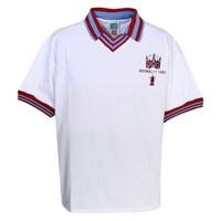west ham utd 1980 fa cup final shirt white white