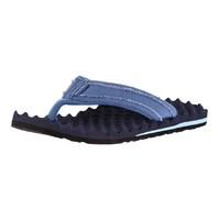 weird fish knider waffle sole flip flop vintage blue size 10