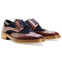 Weir Navy & Tan