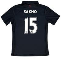 West Ham United Third Shirt 2016-17 - Kids with Sakho 15 printing, Black