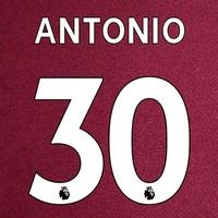 west ham united home shirt 2017 18 kids with antonio 30 printing burgu ...