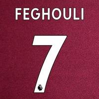 west ham united home shirt 2017 18 with feghouli 7 printing burgundybl ...