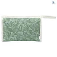 Weird Fish Galvani Patterned Canvas Washbag - Colour: PEAPOD