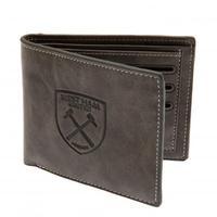 West Ham United F.C. Faux Suede Wallet 818