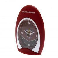 west ham united fc quartz alarm clock