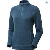 Weird Fish Vogel ¼ Zip Soft Knit Fleece - Size: 14 - Colour: Dark Navy Blue