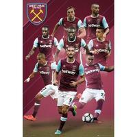 west ham united fc poster players 1