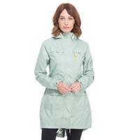 weird fish womens pensacola waterproof jacket green green