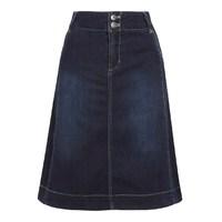 weird fish selene denim skirt denim size 12