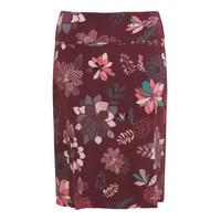 Weird Fish Malmo Printed Jersey Skirt Soft Port Size 14