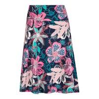 Weird Fish Malmo Printed Jersey Skirt Ink Size 20