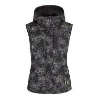 Weird Fish Mission Printed Down Filled Gilet Onyx Size 12