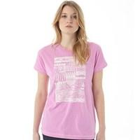 Weird Fish Womens Meadows T-Shirt Orchid