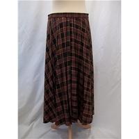 Welland brown check skirt size 14