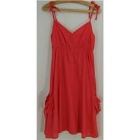 weird fish size 8 red summer dress