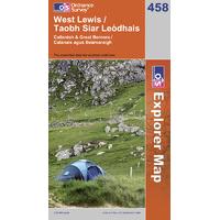 West Lewis - OS Explorer Map Sheet Number 458