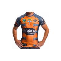 Wests Tigers 2017 NRL Rocket Raccoon Marvel S/S Ltd Edition Rugby Shirt