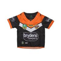 Wests Tigers 2017 NRL Kids Home S/S Replica Rugby Shirt