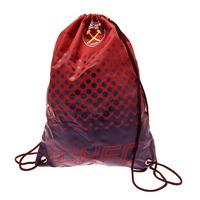 West Ham United F.c. Gym Bag Official Merchandise