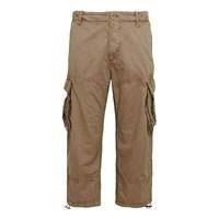 weird fish expedition 34 length cargo pants taupe grey size 32