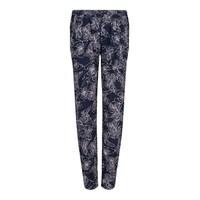 Weird Fish Nimbus Lightweight Printed Harem Trouser Dark Navy Size 16