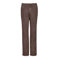 Weird Fish Zennor Heavy Washed Cotton Chino Trouser Major Brown Size 30