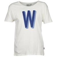 Wesc SANS SERIF W women\'s T shirt in multicolour