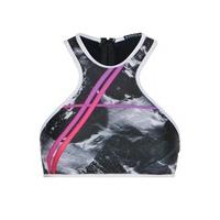 We Are Handsome Heat 5 Zeppelin Active Multicolor Sports Bra High Neck