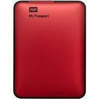Western Digital My Passport 2TB Portable Hard Drive USB 3.0 External (Metallic Red)