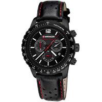 wenger watch roadster black night chrono pvd