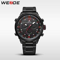 WEIDE Men\'s Sport Watch Military Watch Dress Watch Fashion Watch Digital Watch Wrist watch Japanese Quartz DigitalCalendar Water