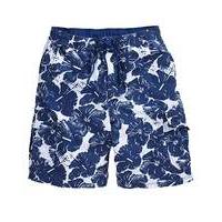 weird fish floral swim shorts