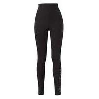 Weekend Black Slogan Leggings