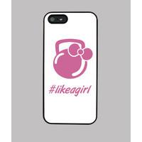 white like a girl iphone 5