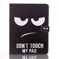 White Eyes Pattern Standoff Protective Case for iPad 2/3/4