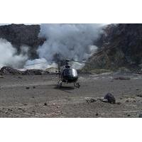 white island volcano helicopter flight with optional tour from taurang ...